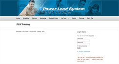 Desktop Screenshot of plstraining.com